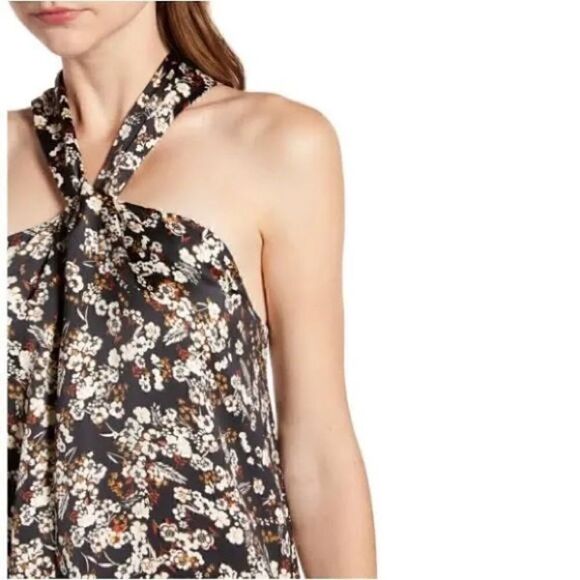 Rebecca Minkoff Winnie Halter Dress Large - Picture 1 of 10